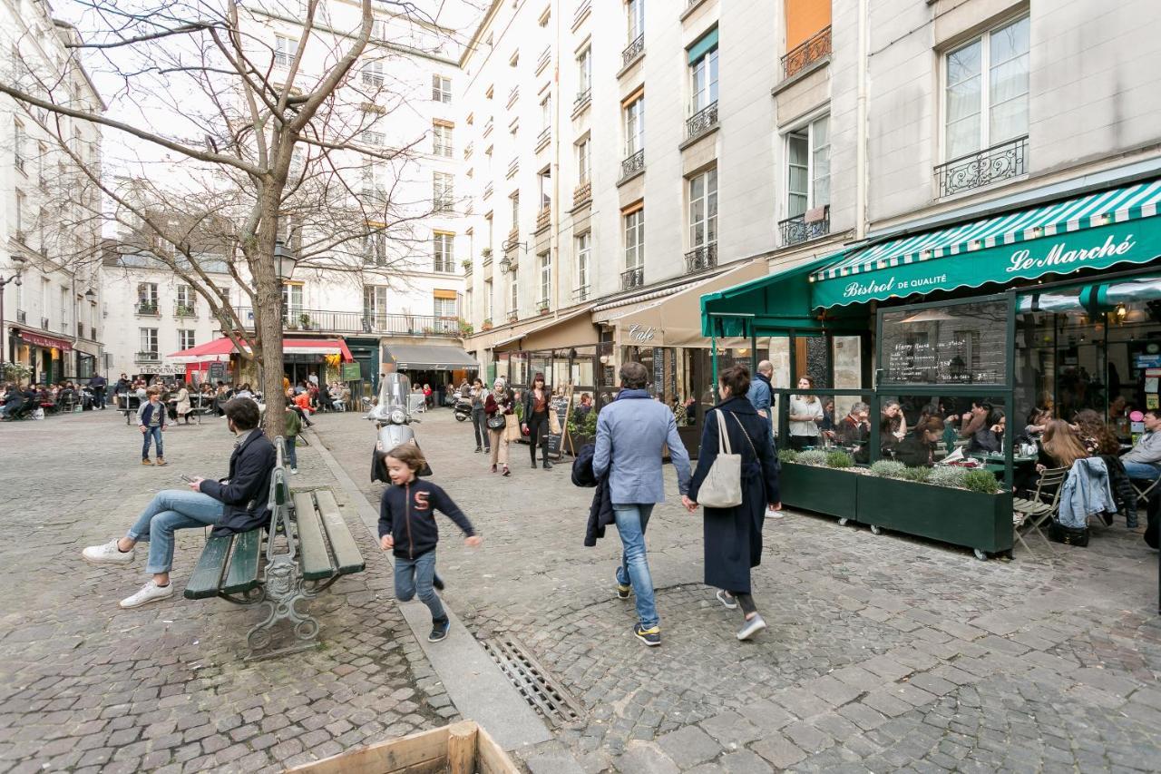 Le Marais Place Sainte Catherine With Ac Appartamento